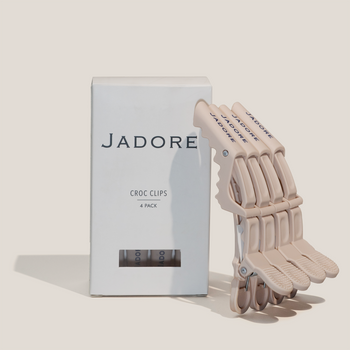  Styling Clips - 4 Pack Beige  