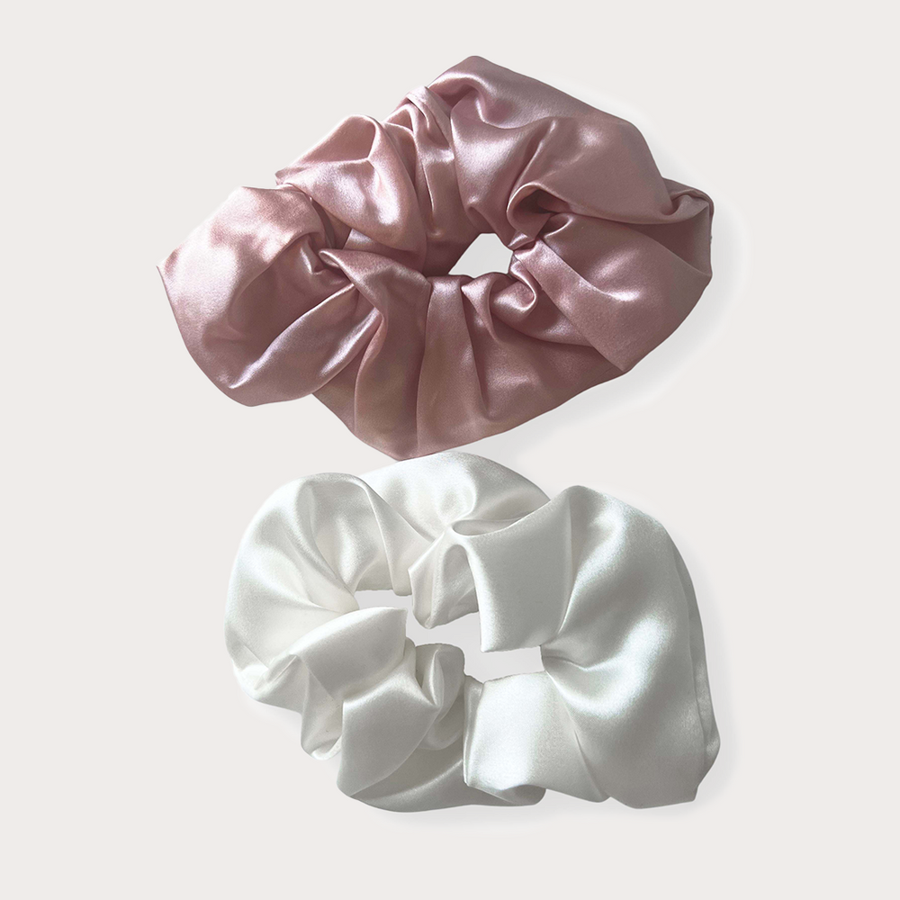 Silk Scrunchie 2 Pack