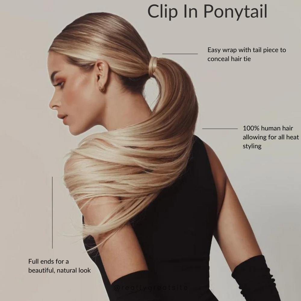 Clip In Ponytail 18-20